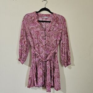 Zara Paisley Mini Dress